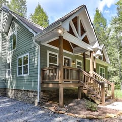 Cascading Falls Retreat by Mountain Oasis | Mountaintown Creek