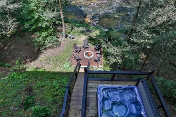 River Spirit by Mountain Oasis | Creekfront Trout Fishing - Image 1