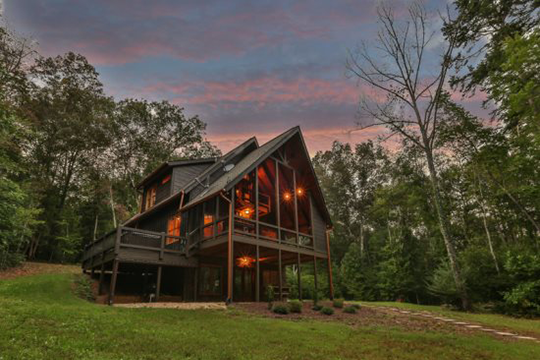 Mountain Oasis category Blue Ridge Cabins